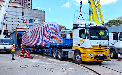 中車株機(jī)香港市區(qū)線電力工程機(jī)車項(xiàng)目